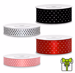 Geschenkband mit Punkten Geschenkband mit Punkten